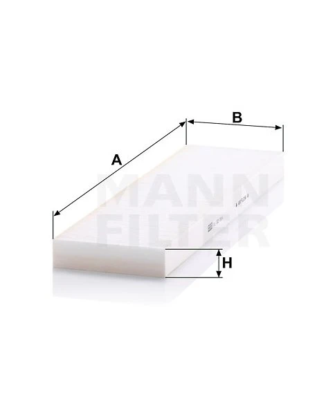 Kabínový filter MANN FILTER CU 52 004