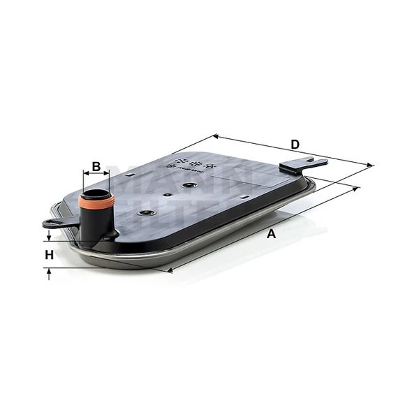 Filter automatickej prevodovky MANN FILTER H 2826 KIT