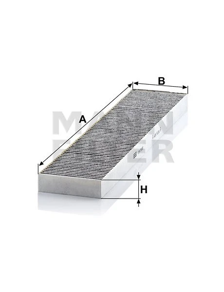 Kabínový filter MANN FILTER CUK 5480