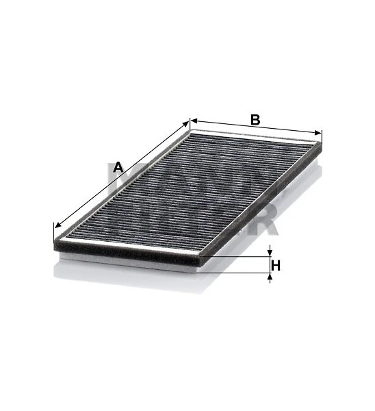 Kabínový filter MANN FILTER CUK 4251