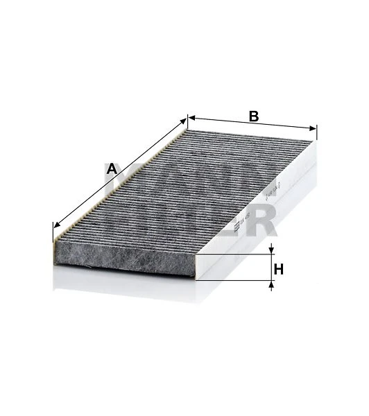 Kabínový filter MANN FILTER CUK 4151