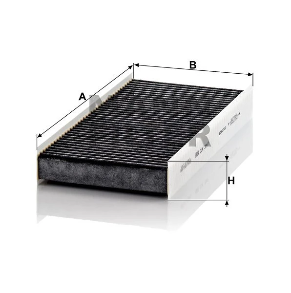 Kabínový filter MANN FILTER CUK 3847