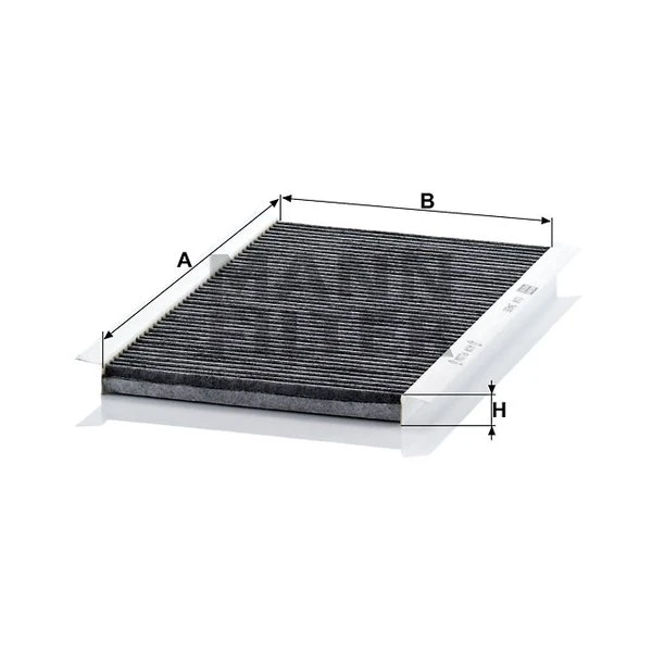 Kabínový filter MANN FILTER CUK 3455