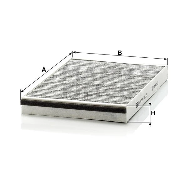 Kabínový filter MANN FILTER CUK 3054