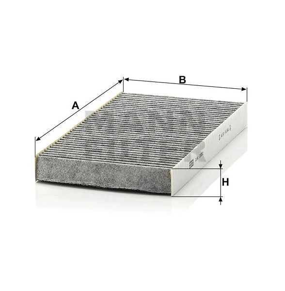 Kabínový filter MANN FILTER CUK 2951