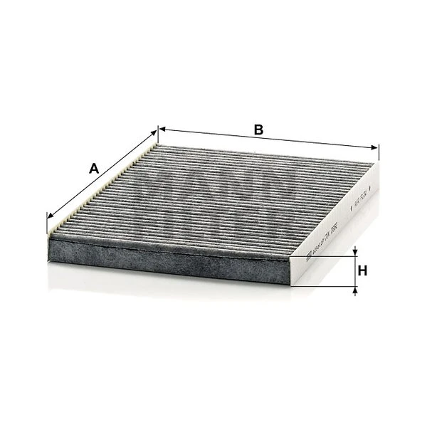 Kabínový filter MANN FILTER CUK 2882