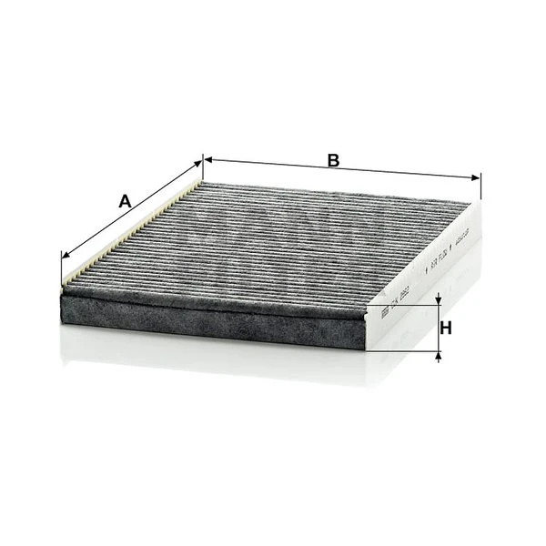 Kabínový filter MANN FILTER CUK 2862