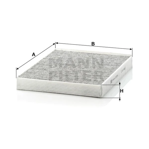 Kabínový filter MANN FILTER CUK 2842