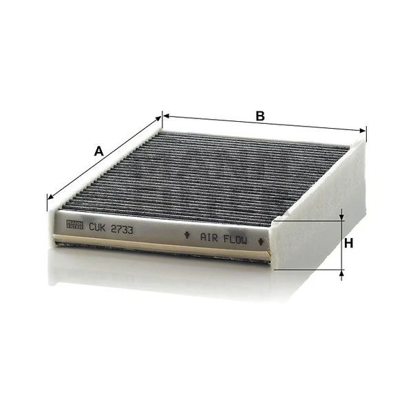 Kabínový filter MANN FILTER CUK 2733