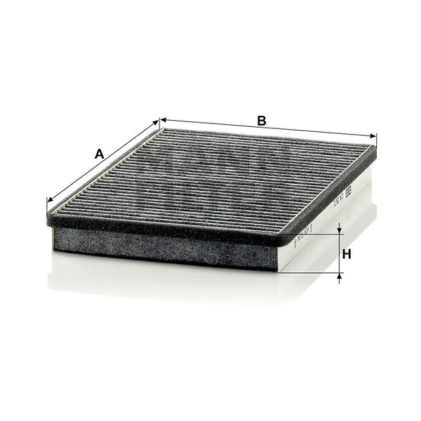 Kabínový filter MANN FILTER CUK 2672