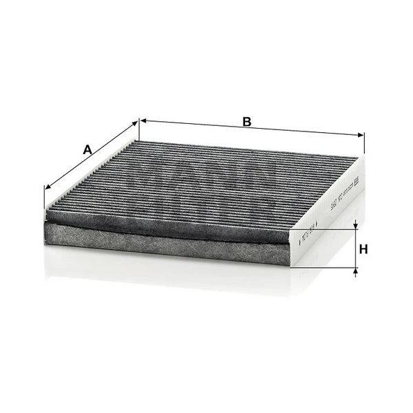 Kabínový filter MANN FILTER CUK 2545