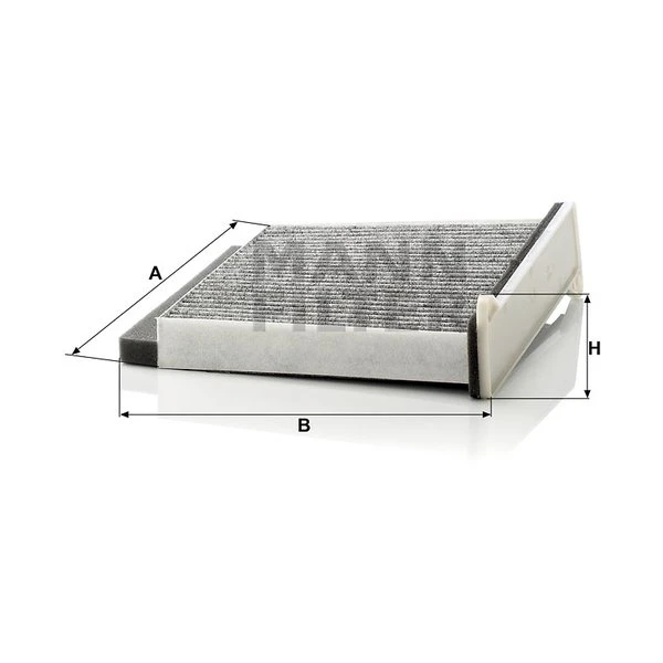 Kabínový filter MANN FILTER CUK 2231