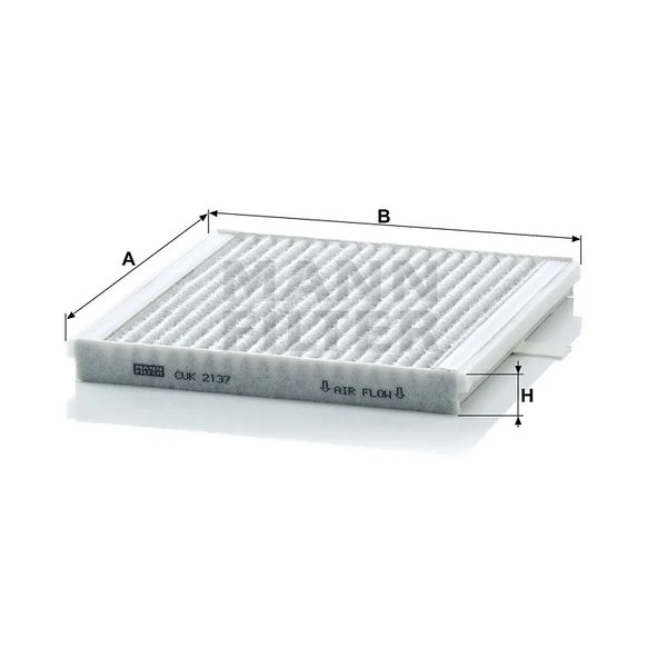 Kabínový filter MANN FILTER CUK 2137