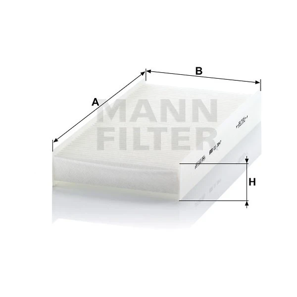 Kabínový filter MANN FILTER CU 3847
