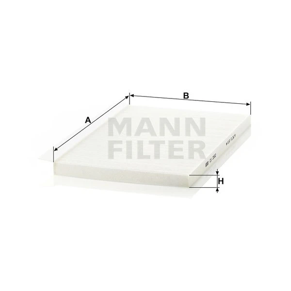 Kabínový filter MANN FILTER CU 3562