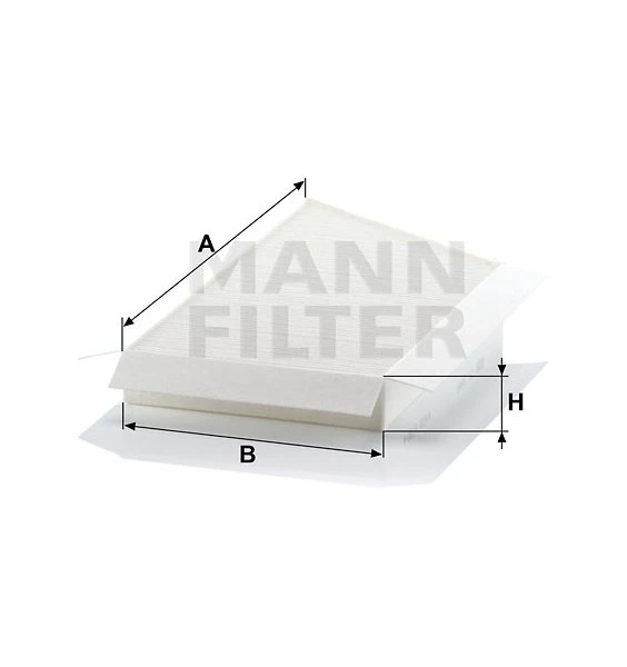 Kabínový filter MANN FILTER CU 3448