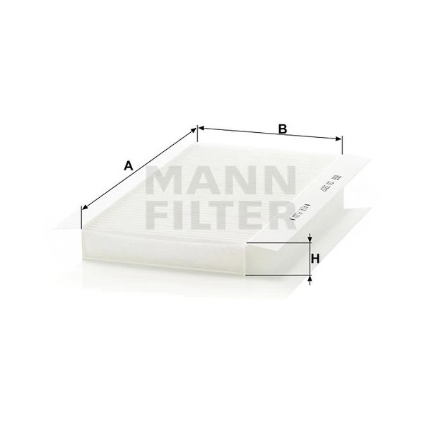 Kabínový filter MANN FILTER CU 3337