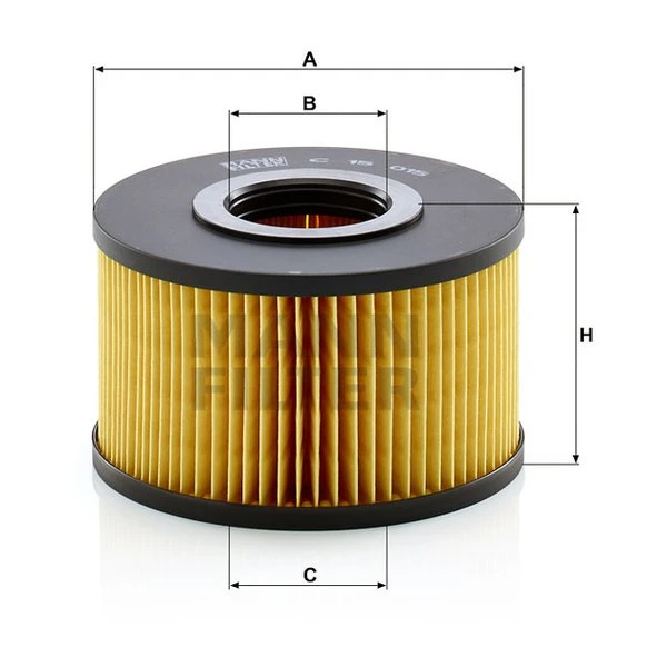 Vzduchový filter MANN FILTER C 15 015
