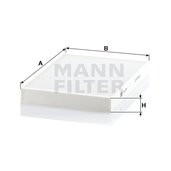 Kabínový filter MANN FILTER CU 3037