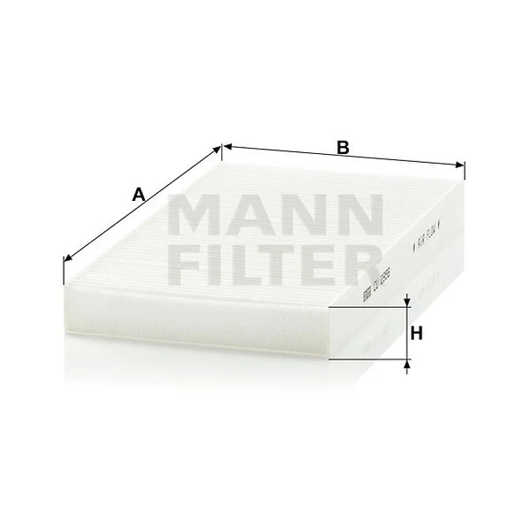 Kabínový filter MANN FILTER CU 2956