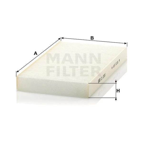 Kabínový filter MANN FILTER CU 2951