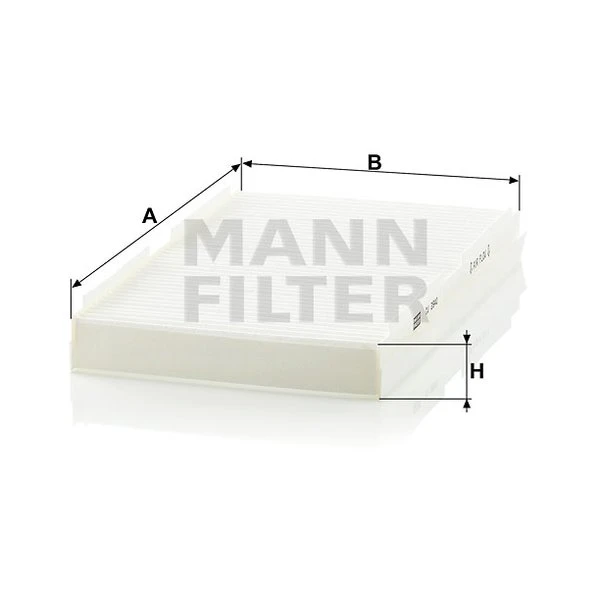 Kabínový filter MANN FILTER CU 2940