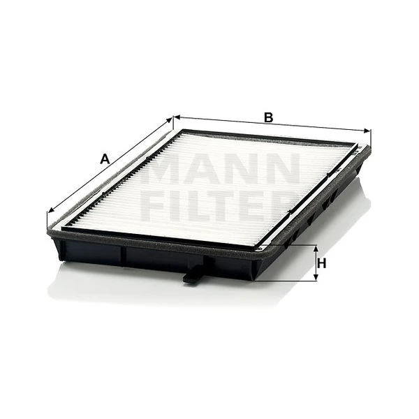 Kabínový filter MANN FILTER CU 2835