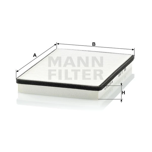 Kabínový filter MANN FILTER CU 2672
