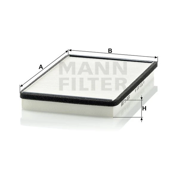 Kabínový filter MANN FILTER CU 2650