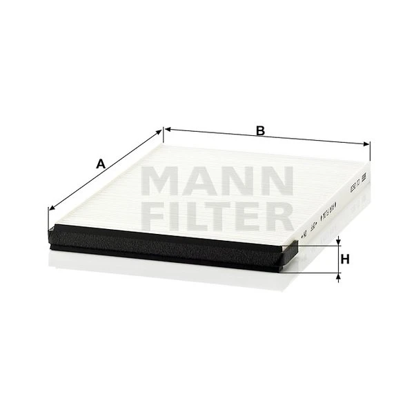 Kabínový filter MANN FILTER CU 2630