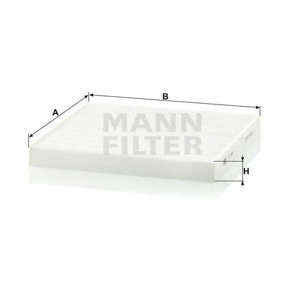 Kabínový filter MANN FILTER CU 2544