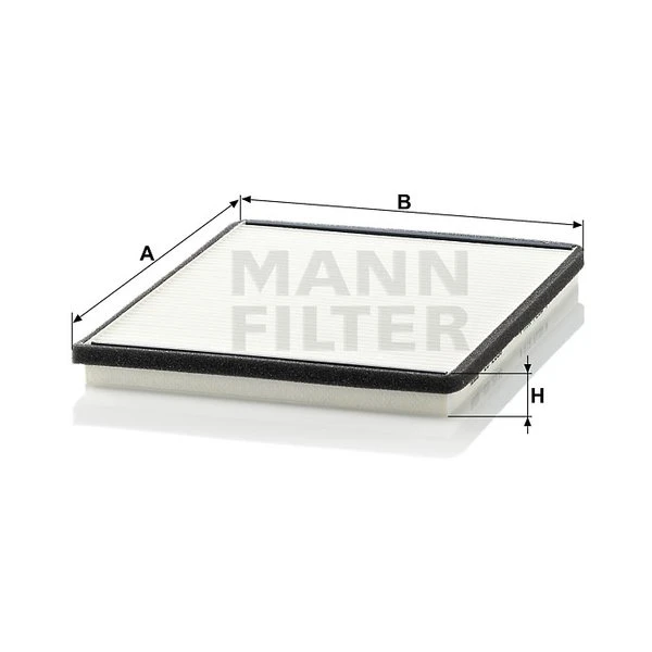 Kabínový filter MANN FILTER CU 2530