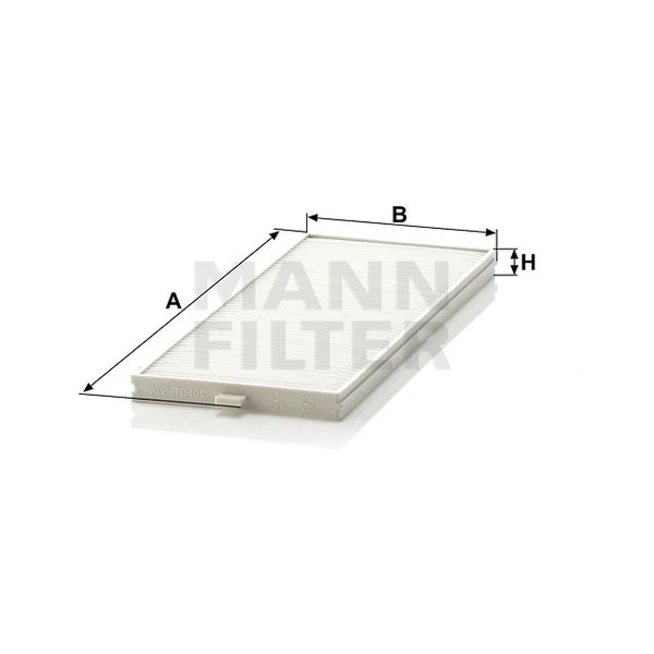 Kabínový filter MANN FILTER CU 2506-2