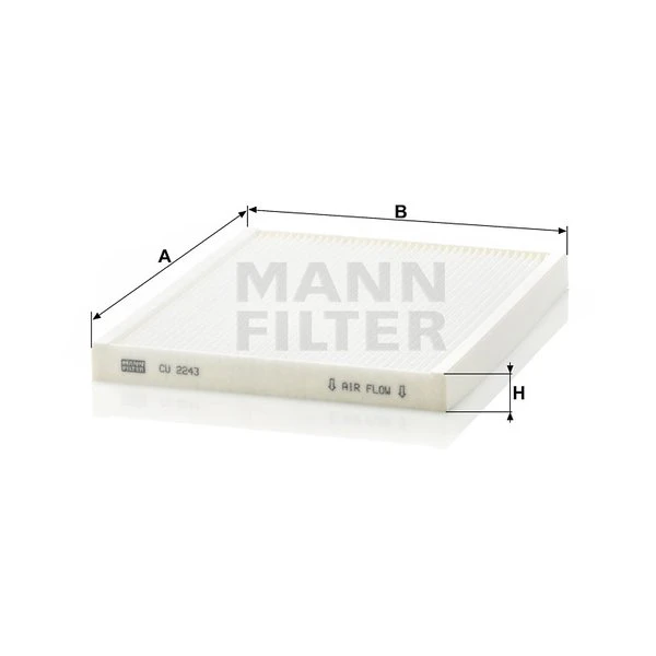 Kabínový filter MANN FILTER CU 2243