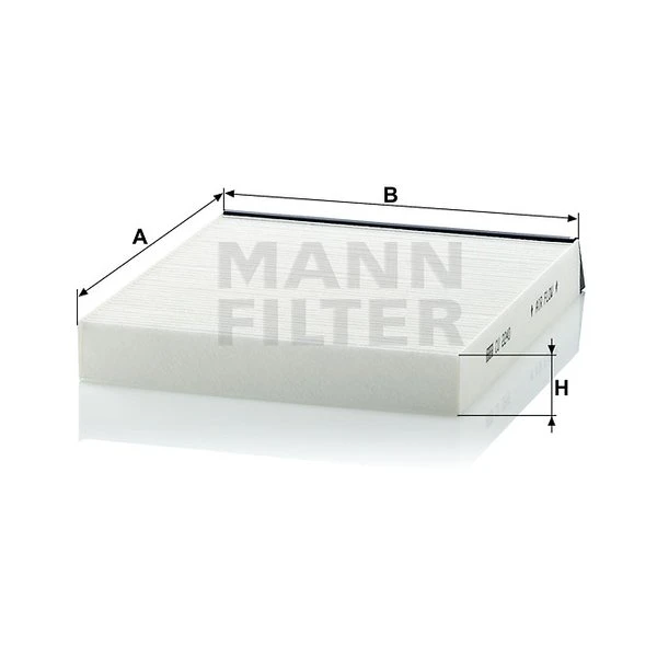 Kabínový filter MANN FILTER CU 2240