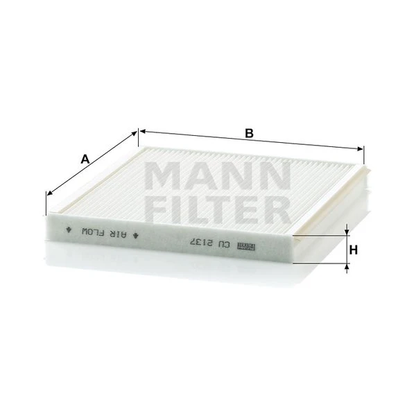 Kabínový filter MANN FILTER CU 2137
