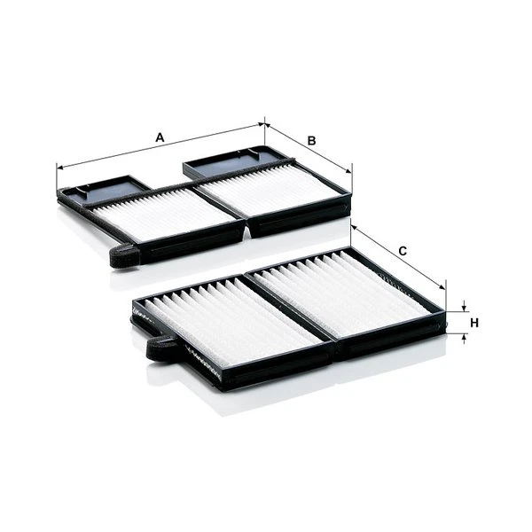 Kabínový filter MANN FILTER CU 21 001-2