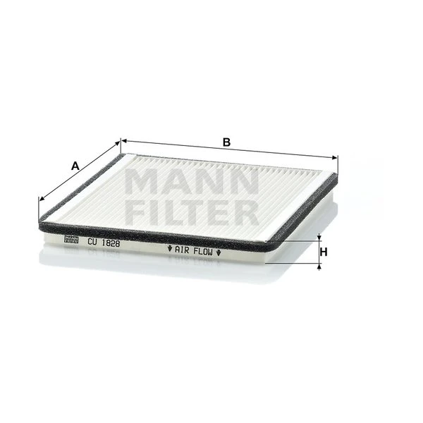 Kabínový filter MANN FILTER CU 1828