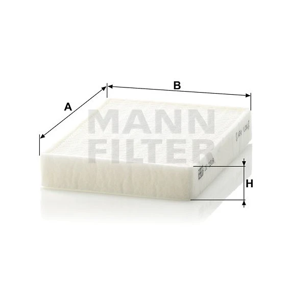 Kabínový filter MANN FILTER CU 1519