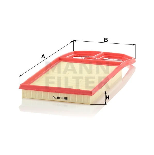 Vzduchový filter MANN FILTER C 4287/2