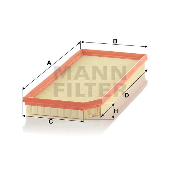 Vzduchový filter MANN FILTER C 41 110