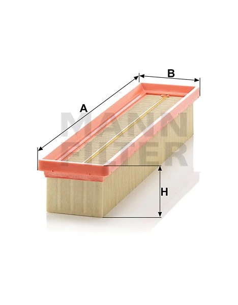 Vzduchový filter MANN FILTER C 3366