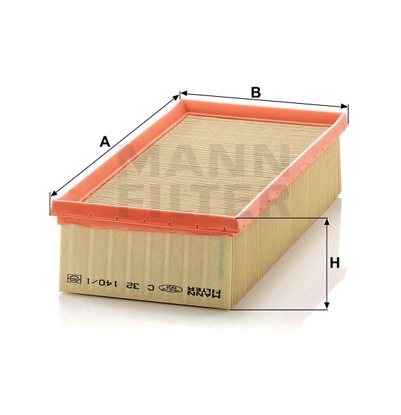Vzduchový filter MANN FILTER C 32 140/1