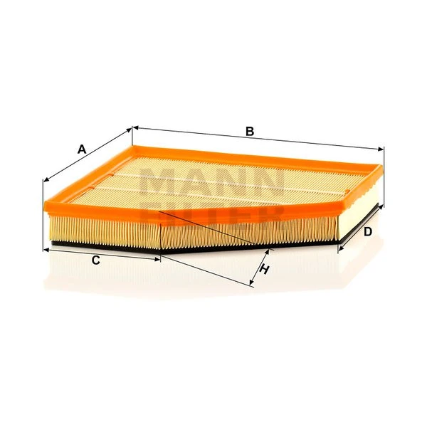 Vzduchový filter MANN FILTER C  31 143