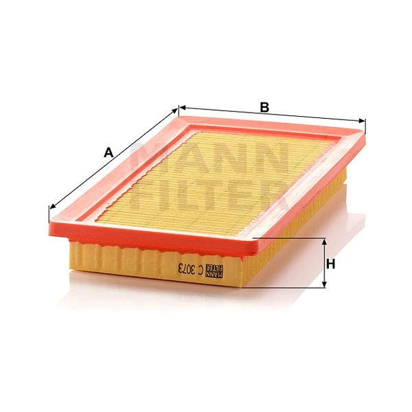 Vzduchový filter MANN FILTER C 3073