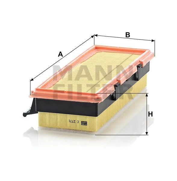 Vzduchový filter MANN FILTER C 2771