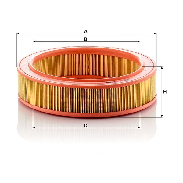 Vzduchový filter MANN FILTER C 2766