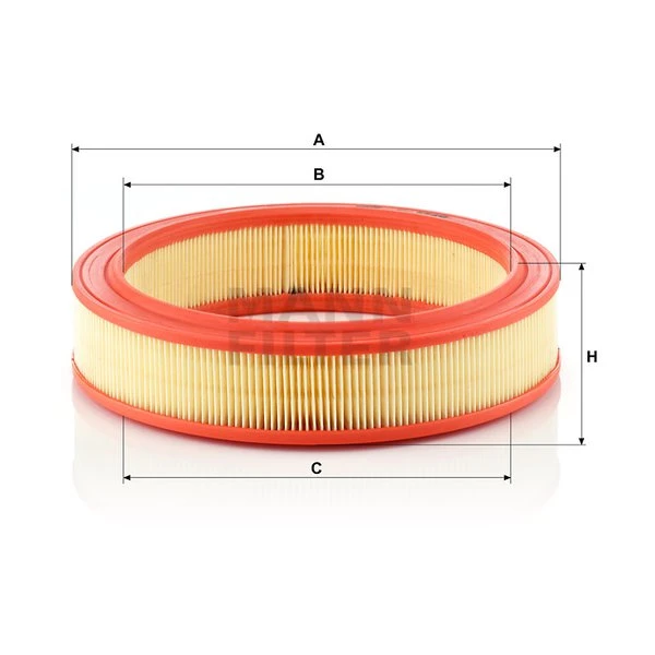 Vzduchový filter MANN FILTER C 2749