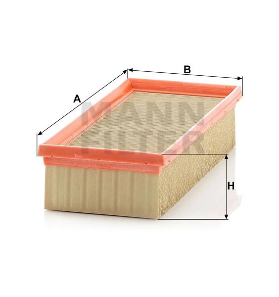 Vzduchový filter MANN FILTER C 2584
