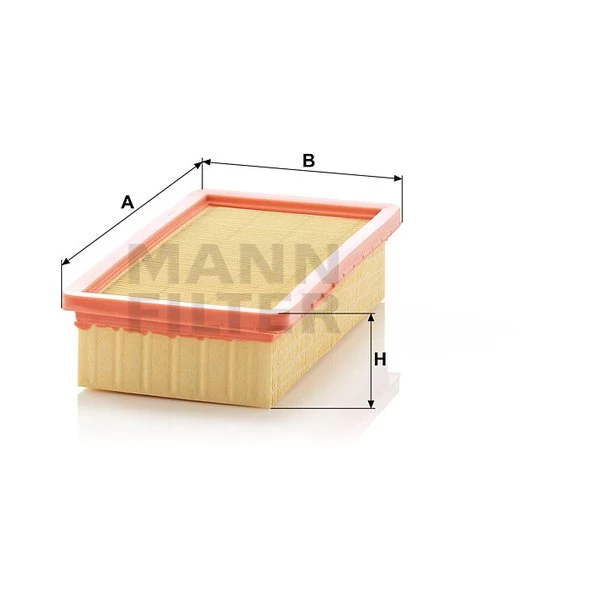 Vzduchový filter MANN FILTER C 2571/1